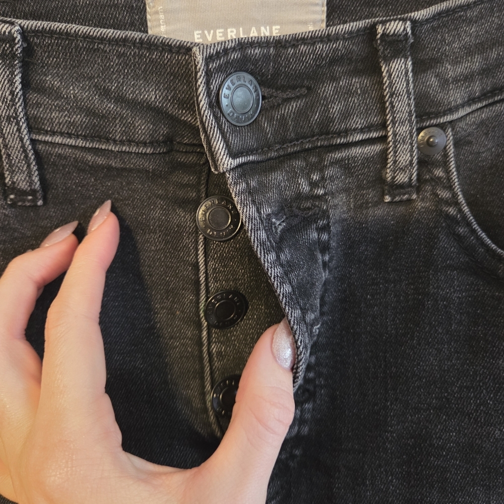 Everland The High Rise Black Skinny Jeans - Picture 2 of 8